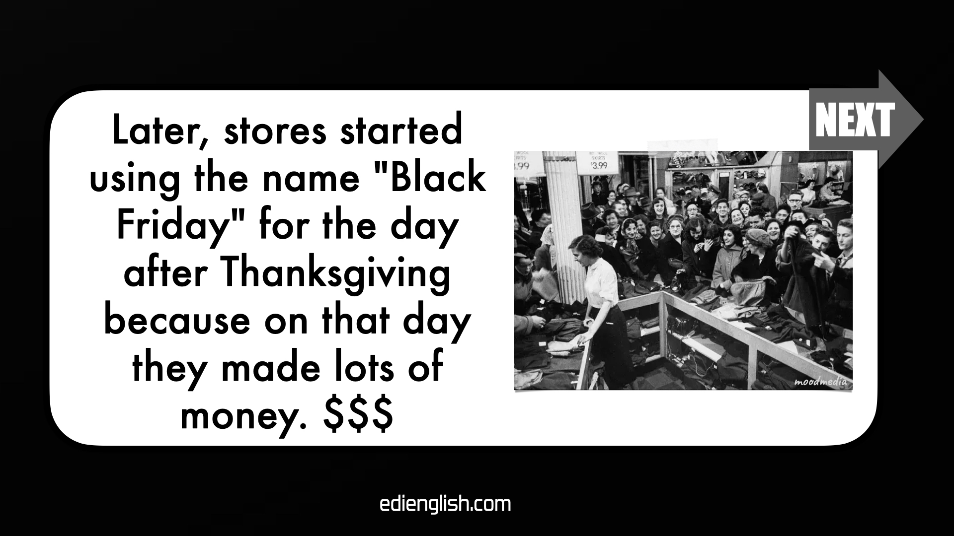 First slide