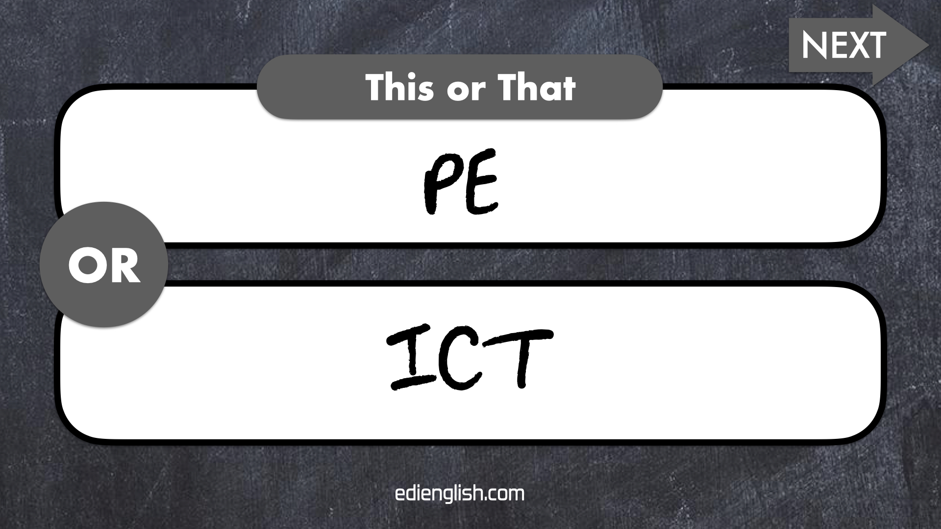 First slide