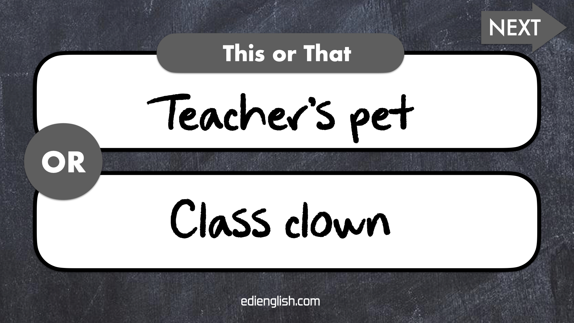 First slide