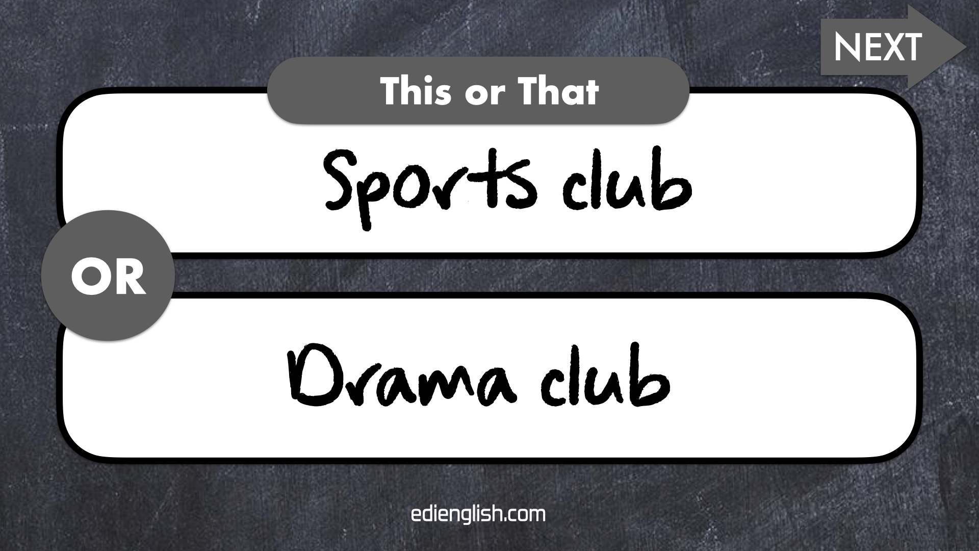 First slide