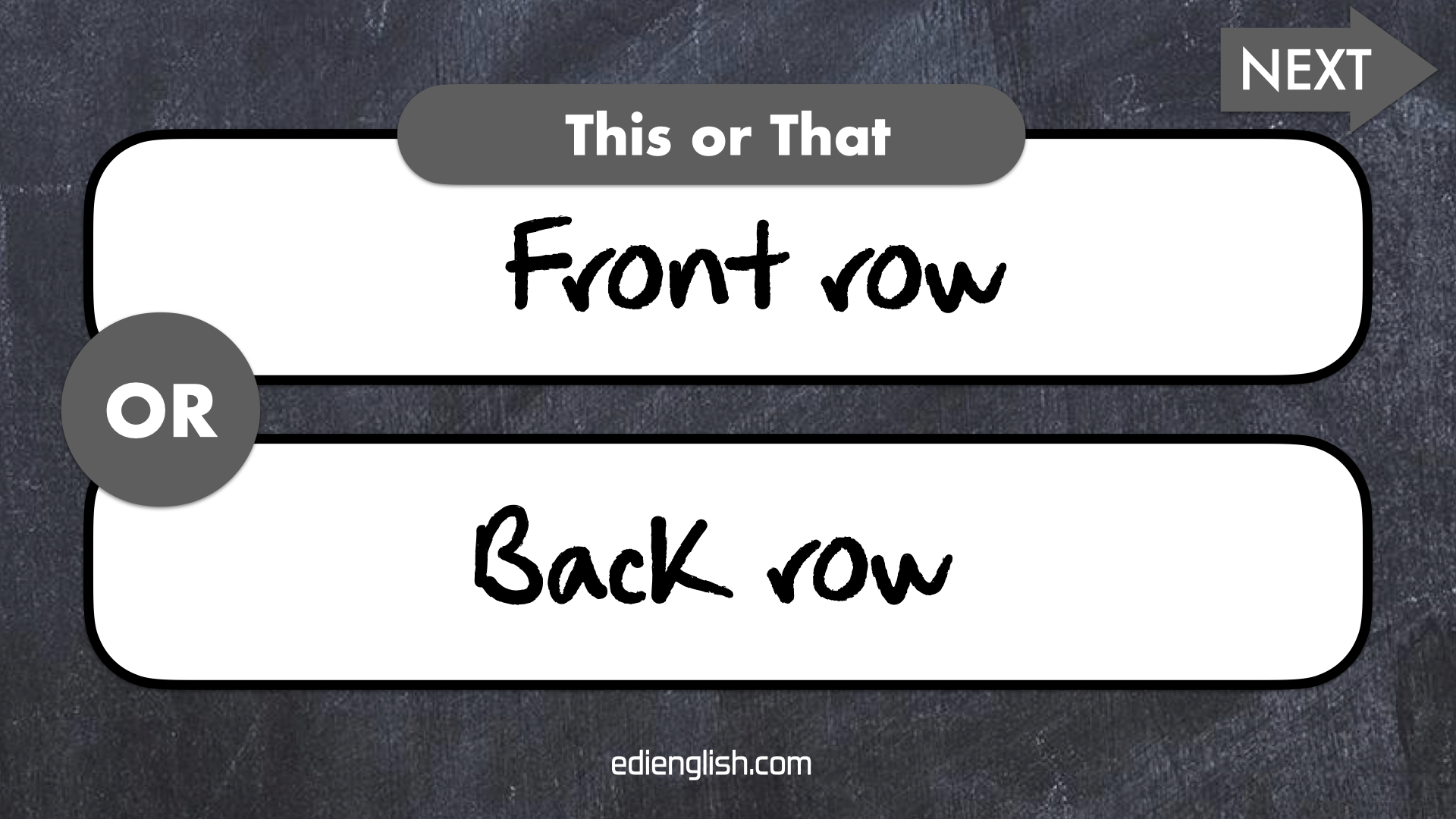 First slide