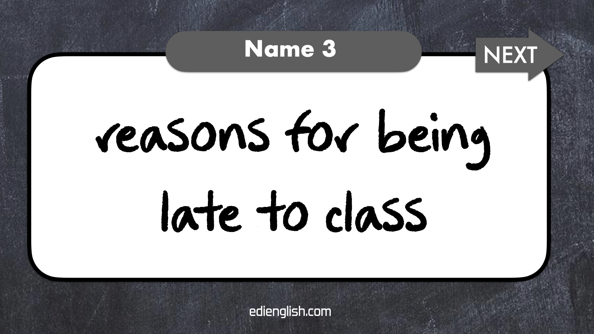 First slide