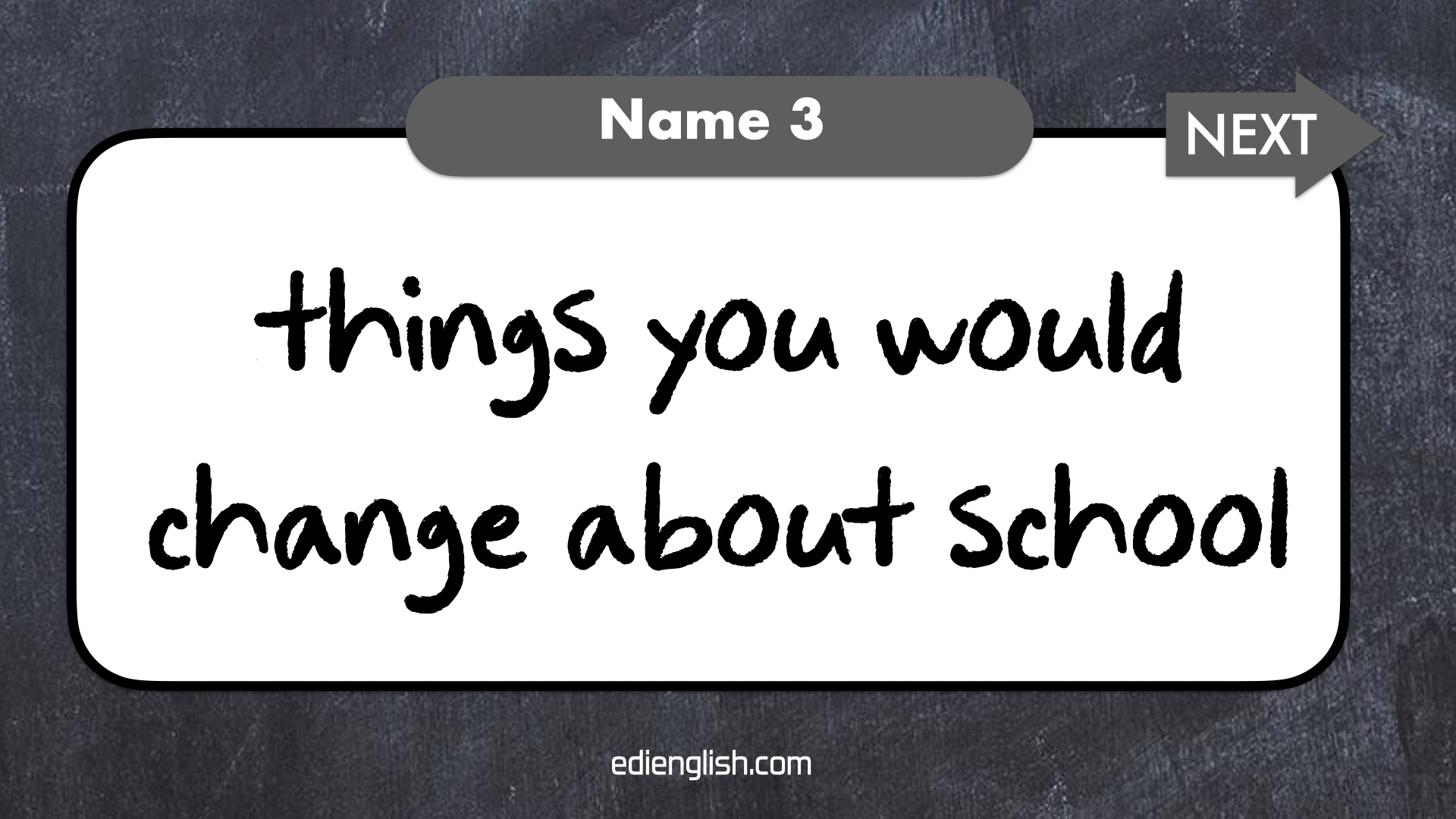 First slide